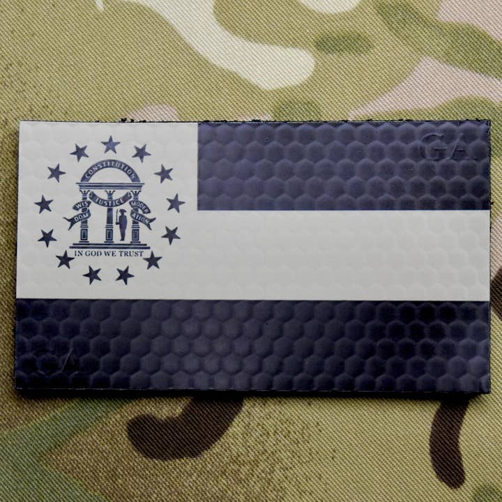 Infrarood Georgia Staatsvlag Patch voor wholesale door BritKitUSA