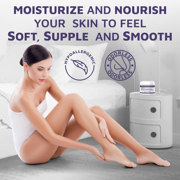 XTKare LLC - Wholesale Foot cream - Urea Cream 40 Percent Revitaderm 4D Cream for Dry Cracked Feet Elbows and Hands Eczema Cream Psoriasis & Corns Treatment Free Pumice Stone (Pack of 2)4