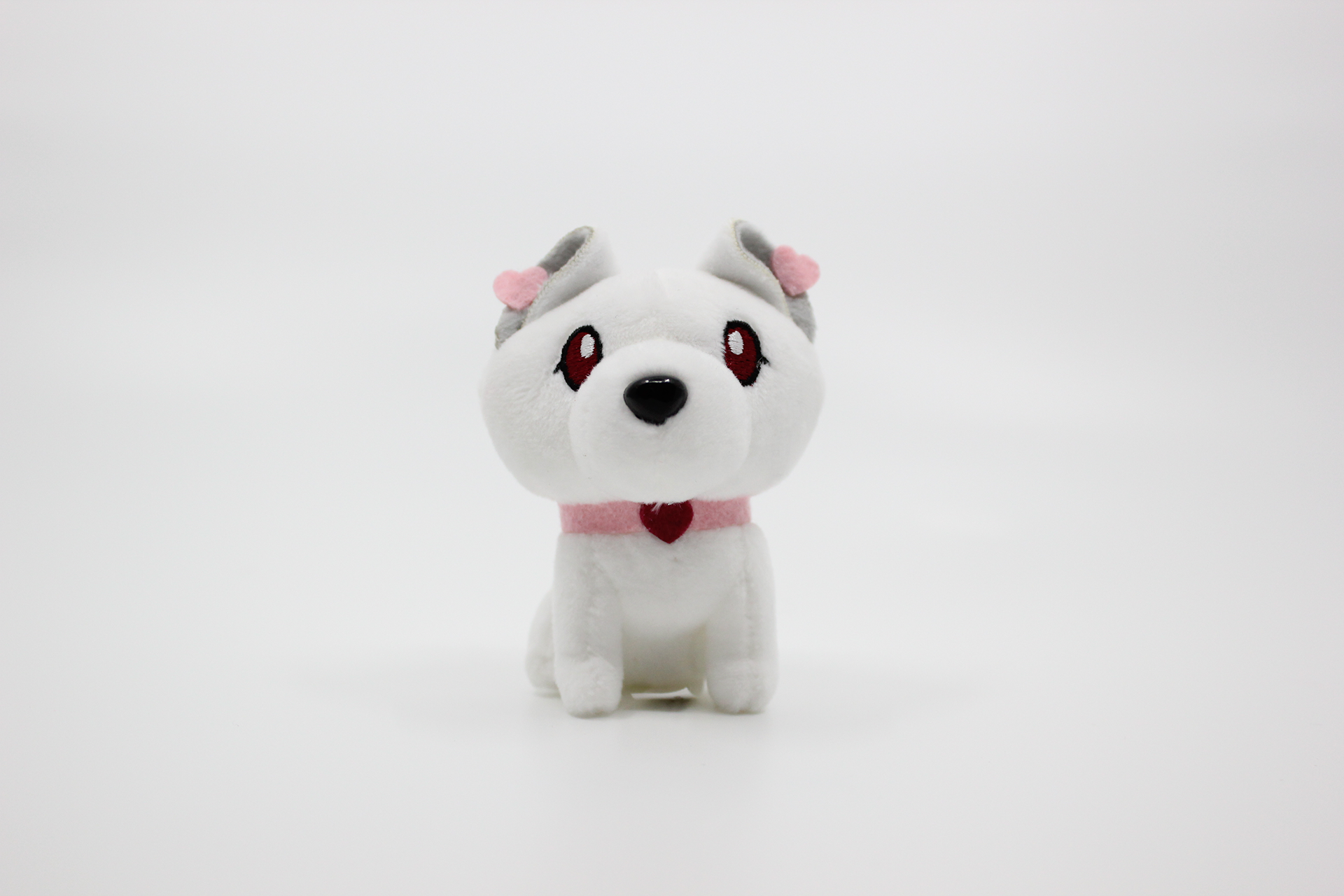 Emii Creations – Großhandel Schlüsselanhänger – Unisex – Winziger weißer Hund Plüsch Schlüssel- & Taschenanhänger4