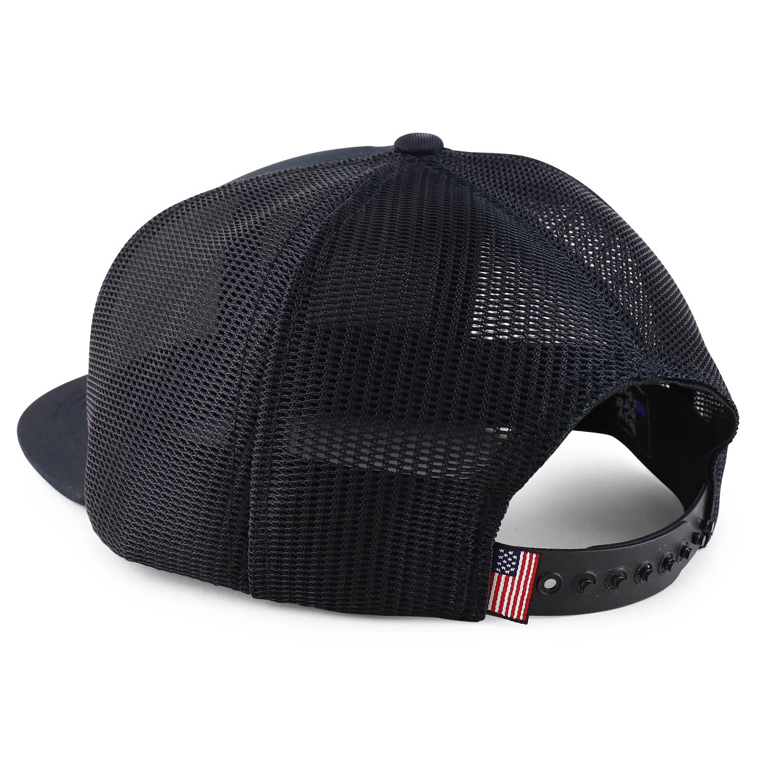 Trendy Apparel Shop - Wholesale Snapback pet - Uniseks - Gemaakt in de VS Gestructureerde platte Snapback Mesh-achterkant met 6 panelen2