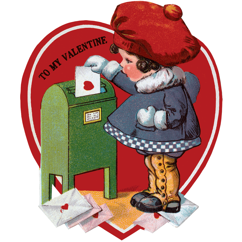 Laughing Elephant - Wholesale Valentine's Day Card - Retro Valentines - Valentines Packet9