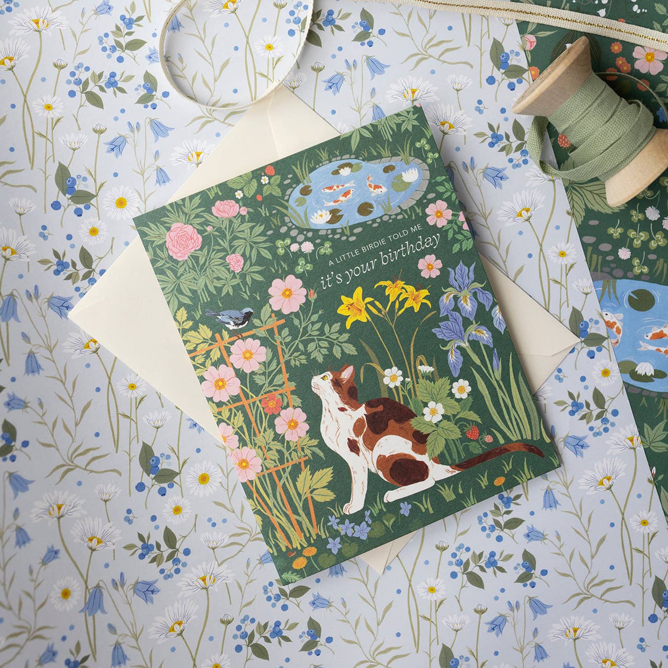 Botanica Paper Co. - Vendita all'ingrosso Biglietti di auguri - A LITTLE BIRDIE TOLD ME | biglietto di auguri1