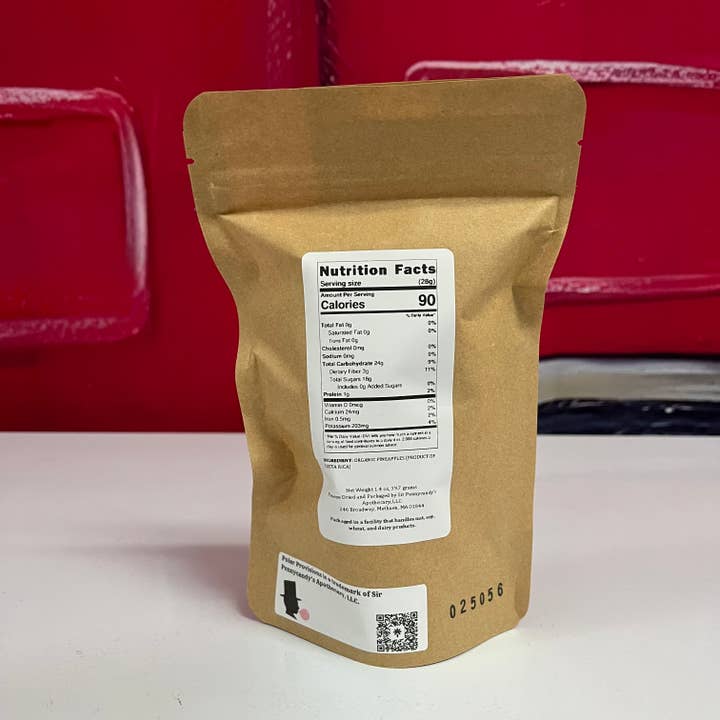 Sir Pennycandy's Apothecary Polar Provisions - Wholesale Dried/Dehydrated Fruit - Freeze-Dried Organic Pineapples3