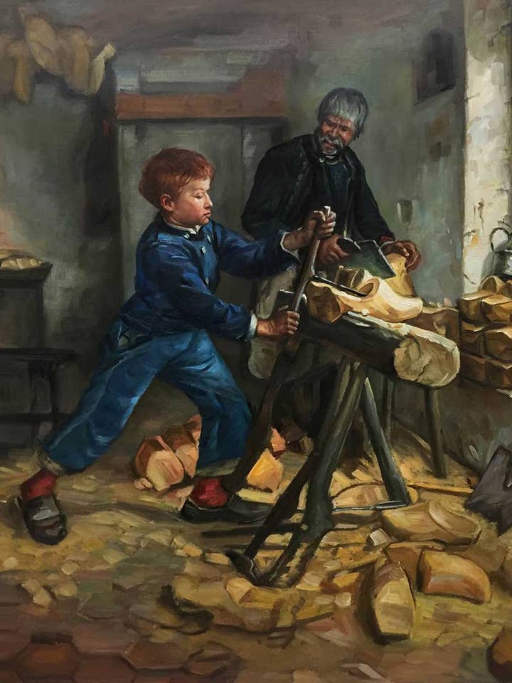 Den unga sabotmakaren för wholesale av La Pastiche