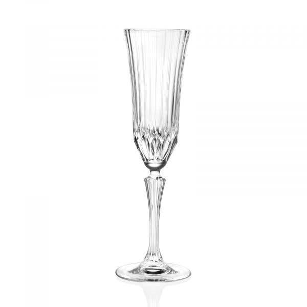 Kadra Kitchenware - Wholesale Champagne Flute - RCR - Adagio, Champagne Glass, 6oz