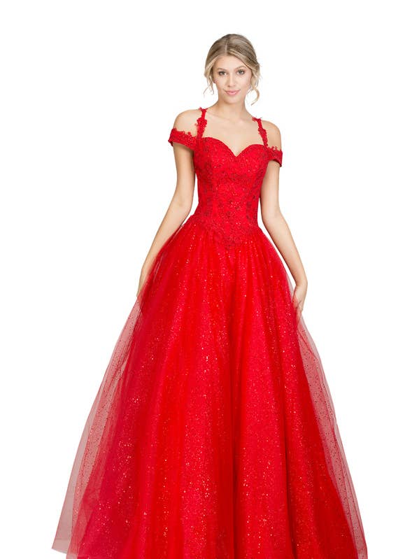 Robe de bal à épaules dénudées/Robe Quinceanera YG5012 pour la vente par Chicas