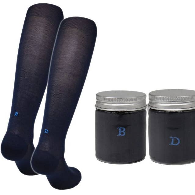 153 BLUE rec.ROYAL Scottish Thread - Knee for wholesale by Individual Socks