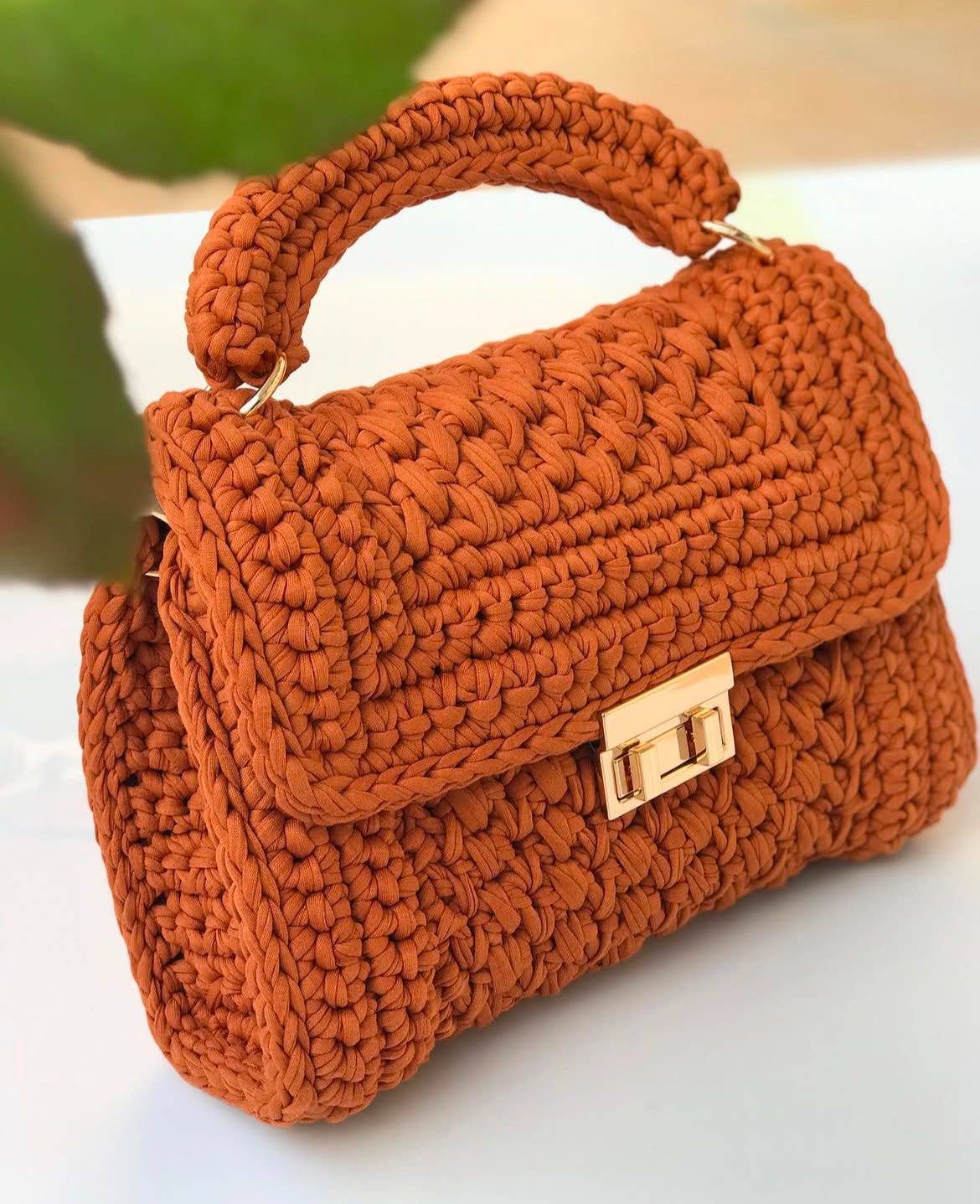 CHQEL - Wholesale Clutch Bag - Women's - CHQEL Tan  Clutch Bag for Women Handmade Crochet Purse1