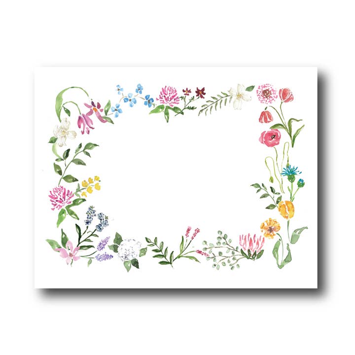 Floral Boxed Stationery Set for wholesale by Peyton's Post