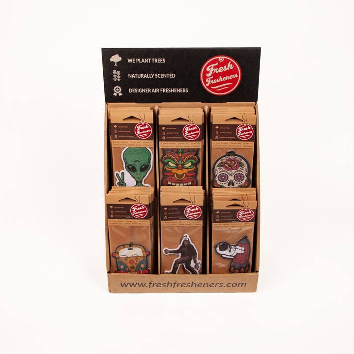 Fresh Fresheners - Vente Présentoir – maison et déco - Présentoir de comptoir gratuit avec l'achat de 72 unités.2