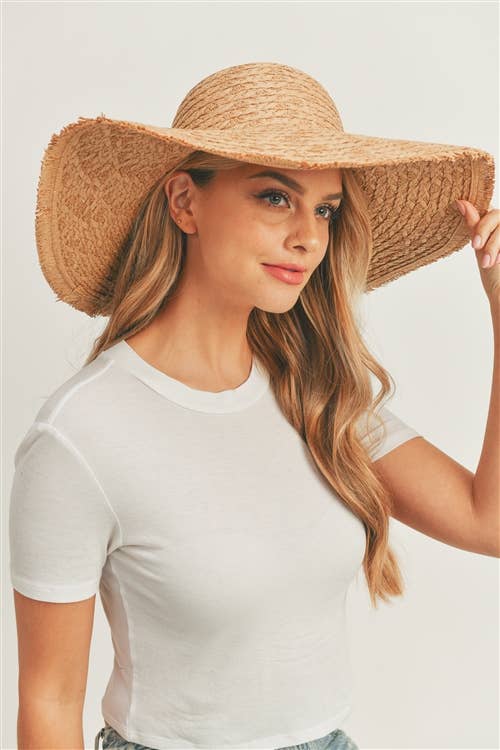 MYS Wholesale Inc - Wholesale Straw Hat - Women's - Solid Summer Floppy Sun Hat45