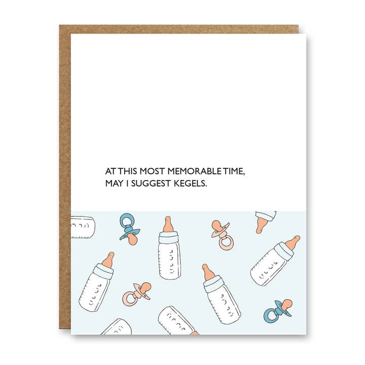 Kegels Card for wholesale by Boo To You