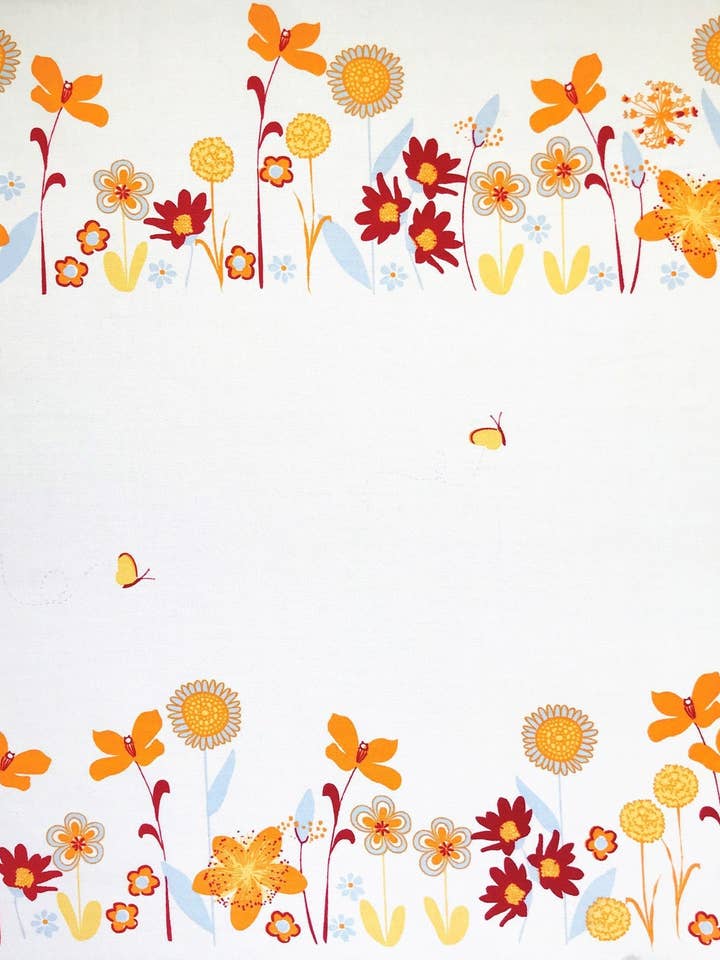 10 Fleurs par Harmony Arts - Coton Bio - Drap-housse Sur Mesure pour la vente par Wendy Anne