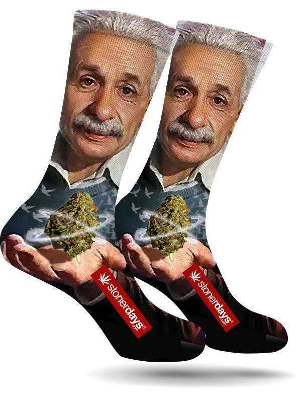 StonerDays Apparel - Wholesale Socks - Unisex - EINSTEIN CREW SOCKS0