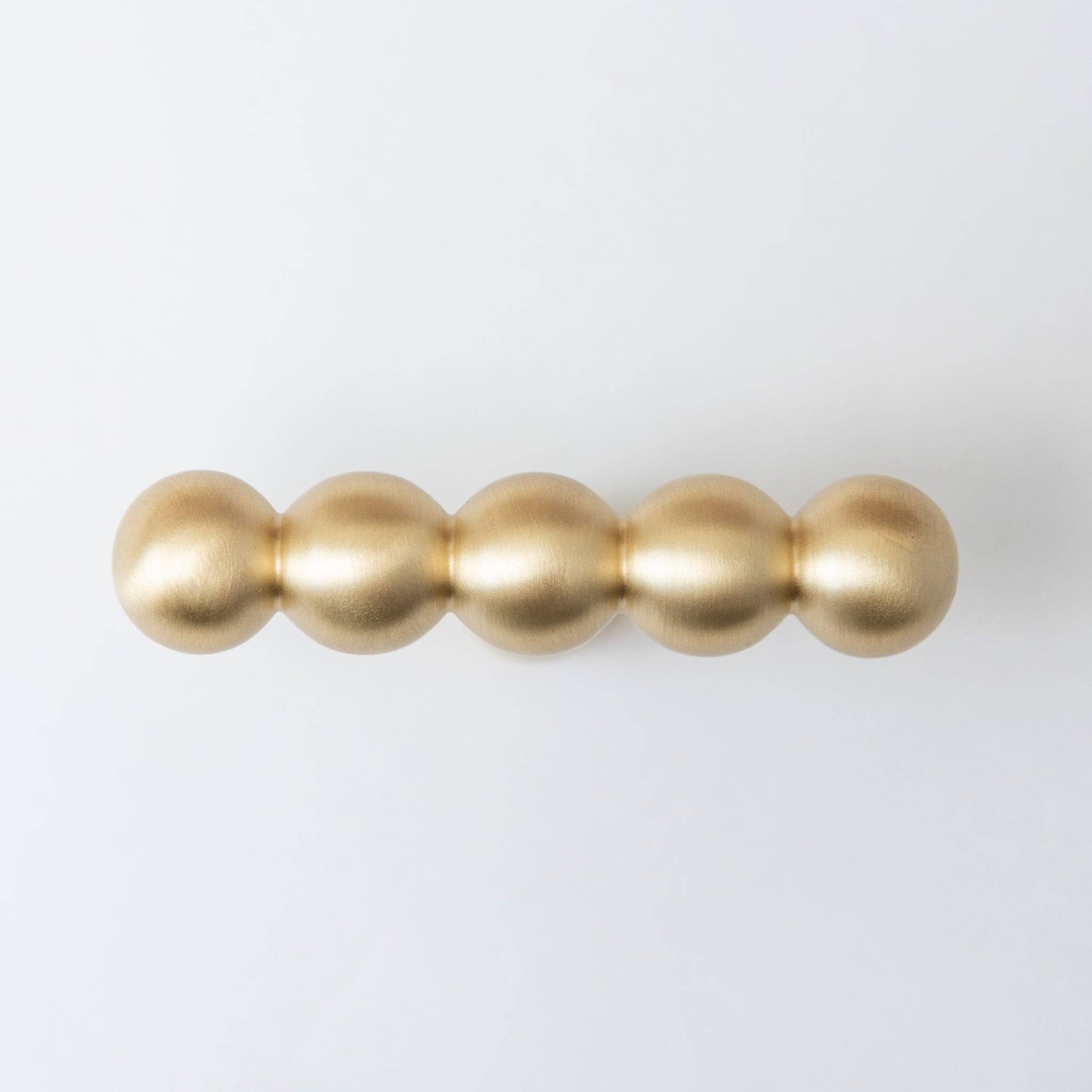 Brass bee – wholesale Knob/pull – Solid Brass Beaded Cabinet Pull Handles & Knobs - Satin Brass Finish30