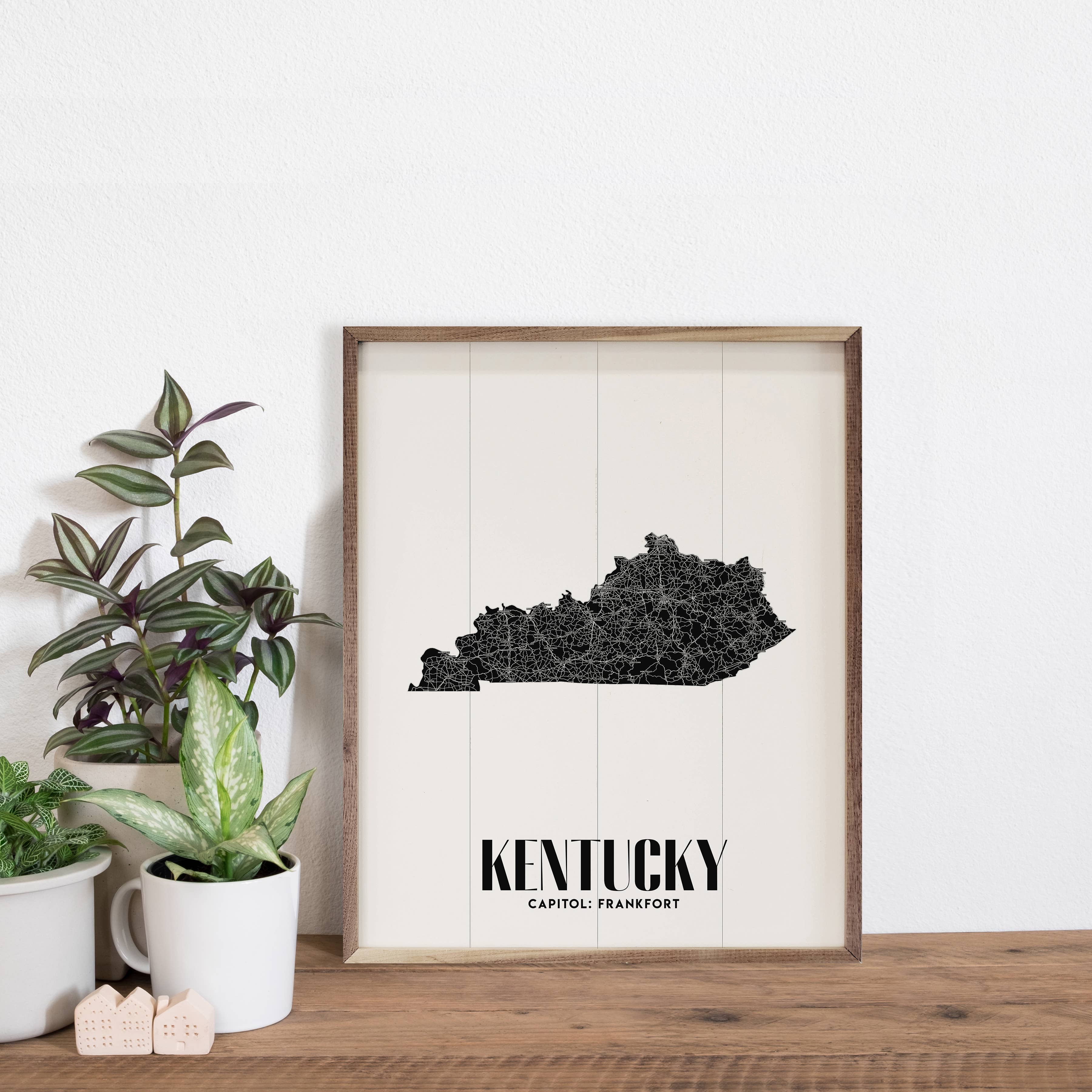 Kendrick Home - Wholesale Art Print - Kentucky State Print1