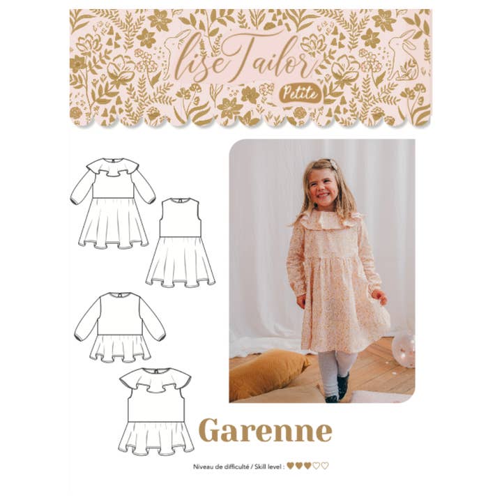 Sewing pattern - “Petite” Garenne - sold individually for wholesale by Lise Tailor