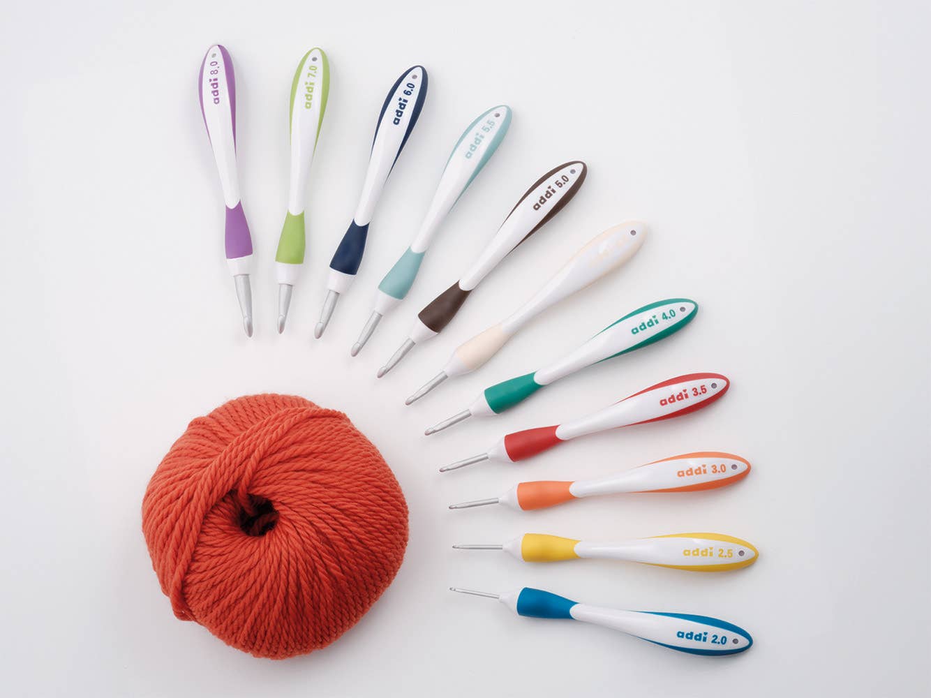 Rooster Yarns – wholesale Knitting/Crochet Supplies – AddiSwing Ergonomic Crochet Hook (140-2/145-2)3