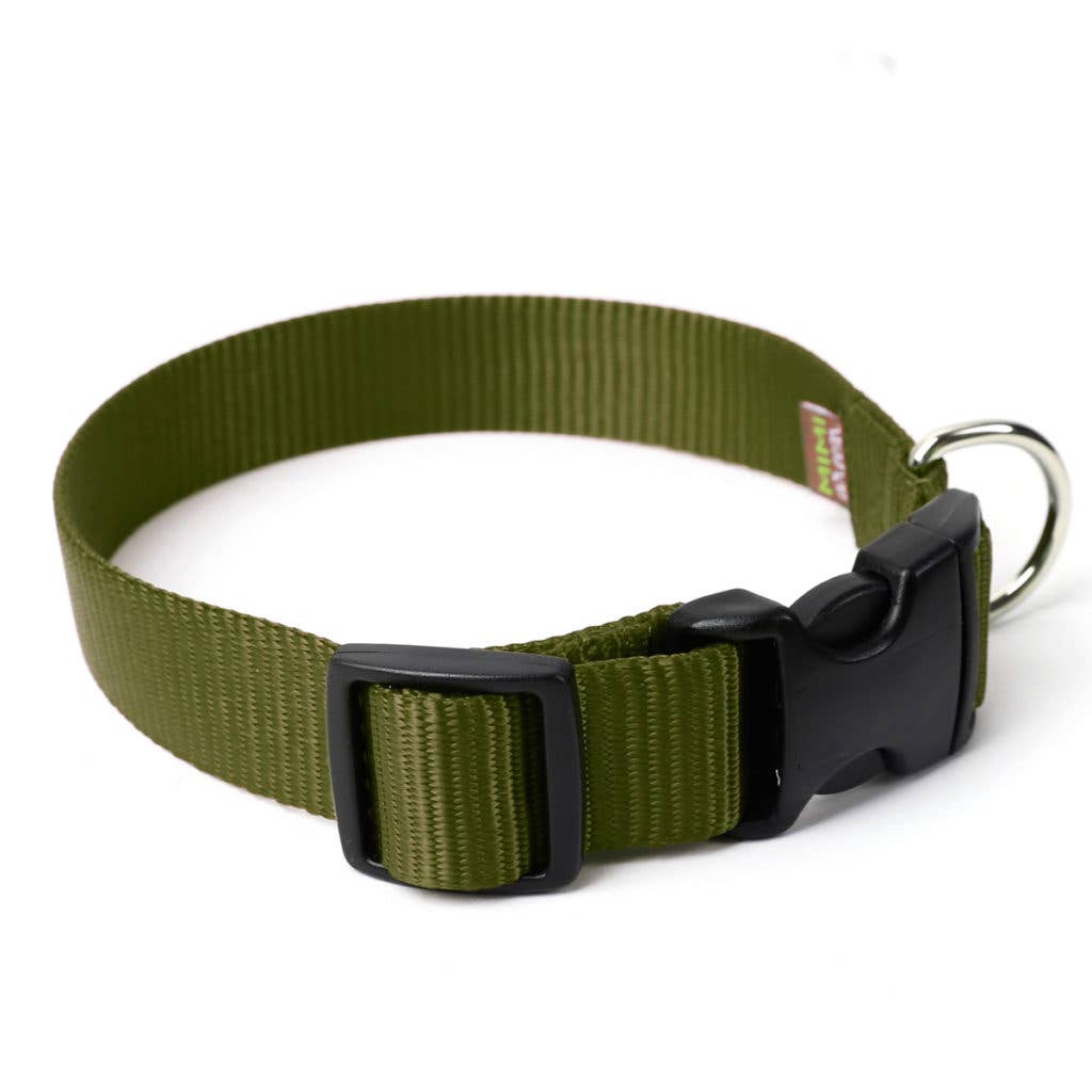 Mimi Green - Wholesale Pet Collar - Dog - Nylon Webbing Dog Collars - 27 Colors!16