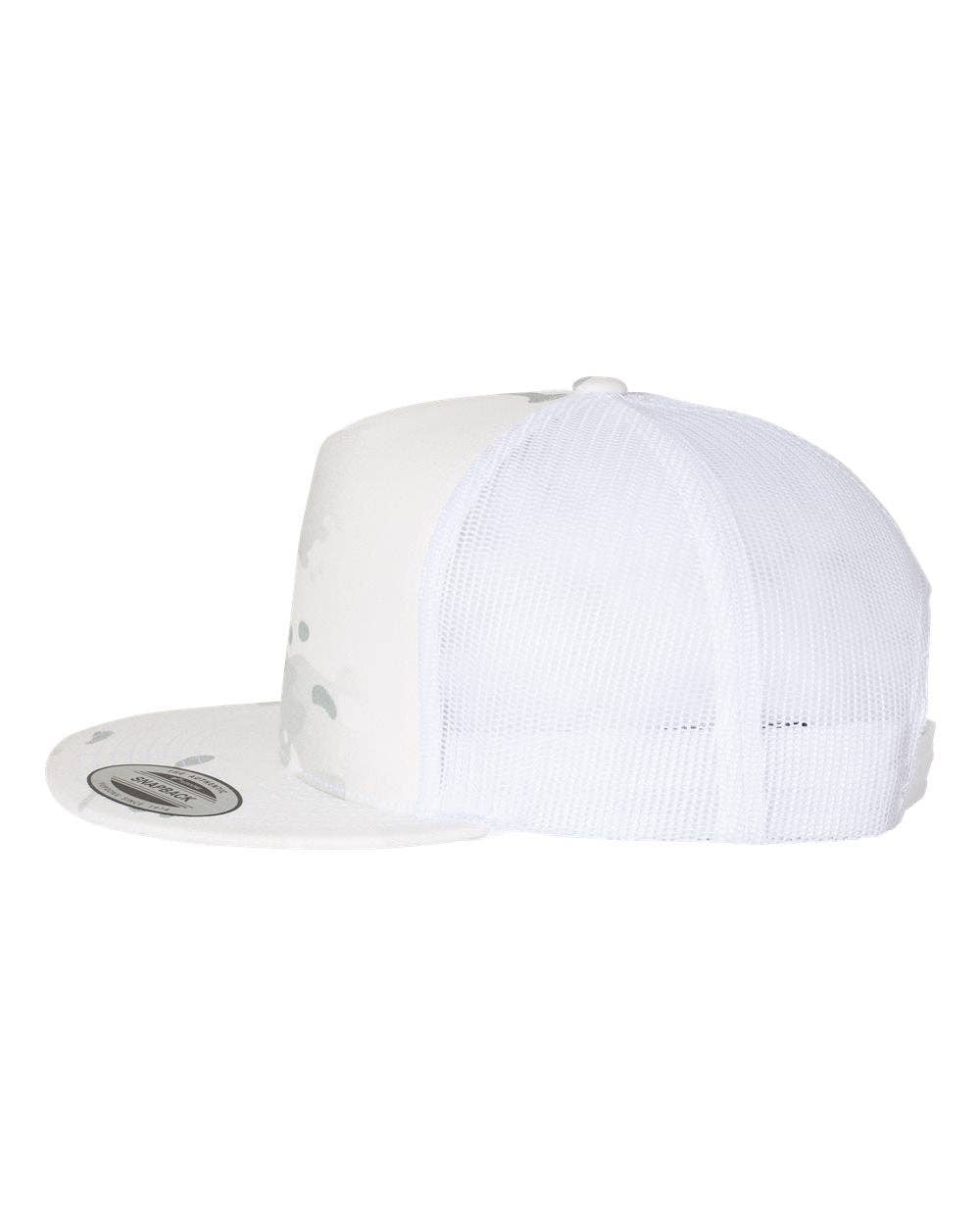 The Park Wholesale - Vente Casquette de camionneur – unisexe - YP Classics® Yupoong 6006 - Casquette trucker à visière plate - 600632