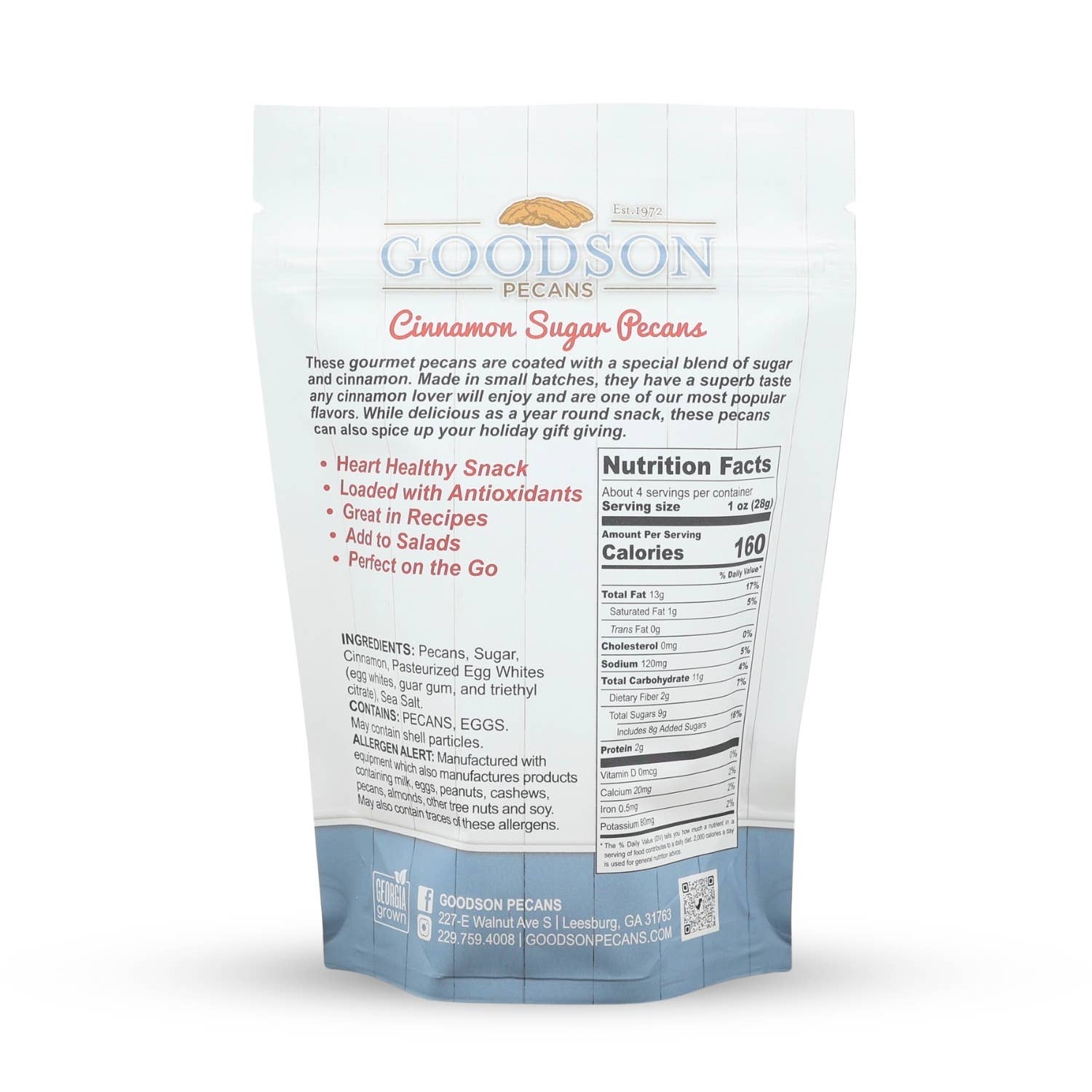 Goodson Pecans - Wholesale Nuts - Cinnamon Sugar Pecans2