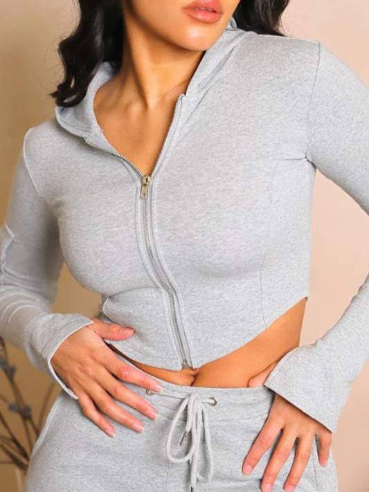 Fashion Combination - Wholesale Tracksuit - Women's - fitted hoodie tracksuit set5