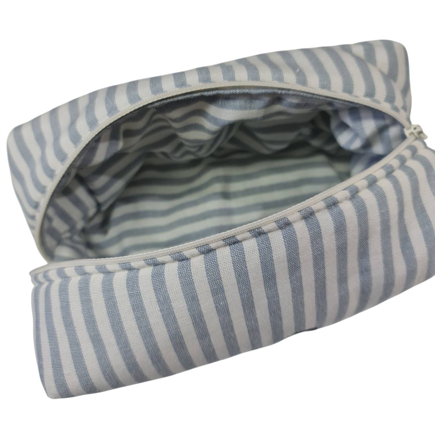 Lunaria Lab - Wholesale Makeup/Cosmetic Bag - Make up bag in Blue denim Cotton5