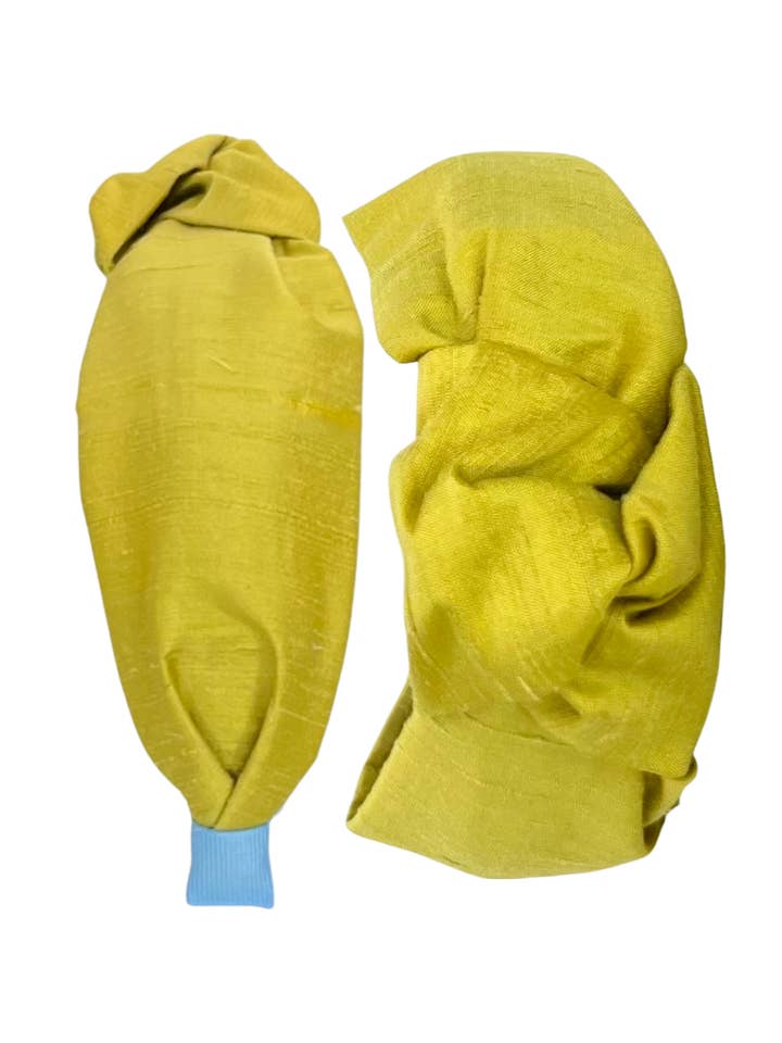 Chartreuse Dupioni Silk for wholesale by Pretty Happies