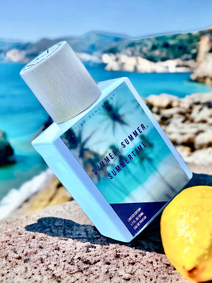 Summer, Summer, Summertime 50ml Artisan Parfum | Mocktail for wholesale by Pink MahogHany Fragrances