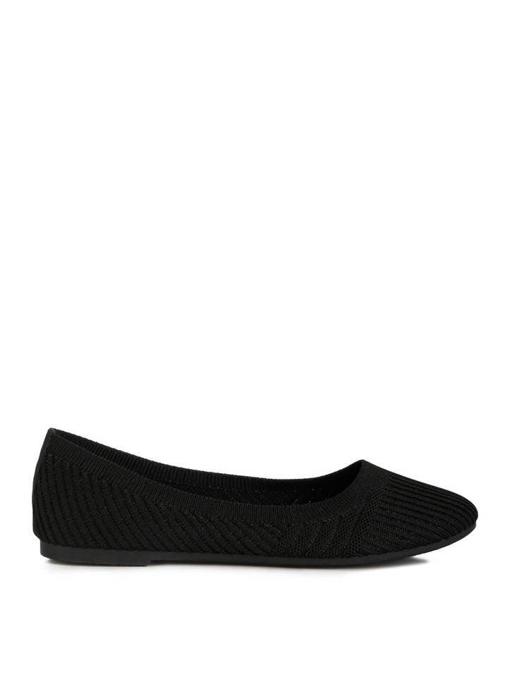 Rag Company - Wholesale Flats - Women's - Ammie Solid Casual Ballet Flats1