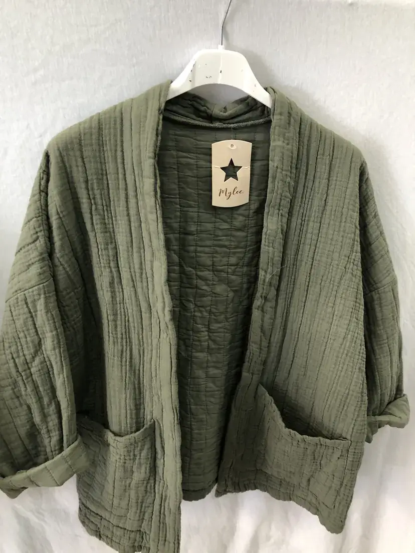 Mimi & Gogo – wholesale Jacket – Women's – Quilted jacket in cotton gauze28