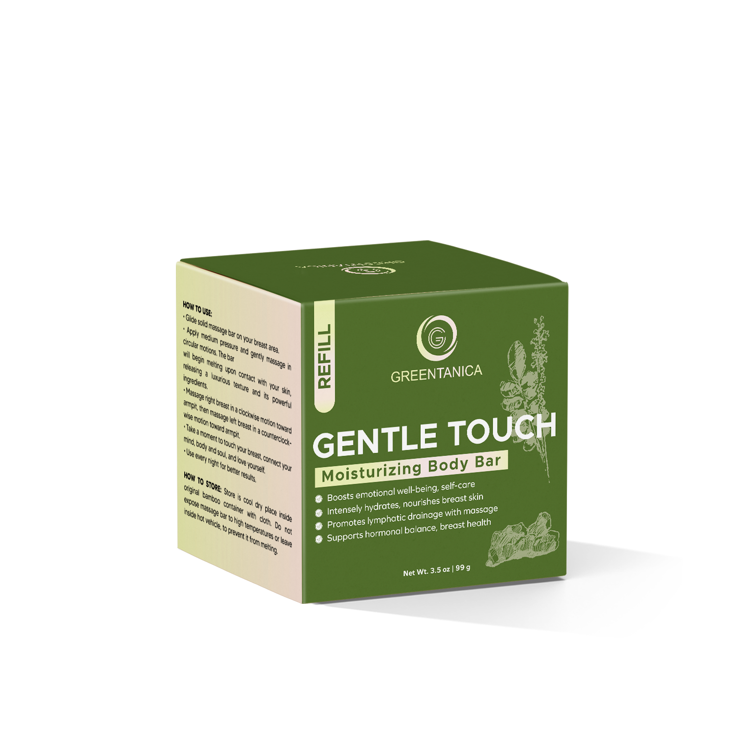 Greentanica - Wholesale Solid Lotion - Gentle Touch6