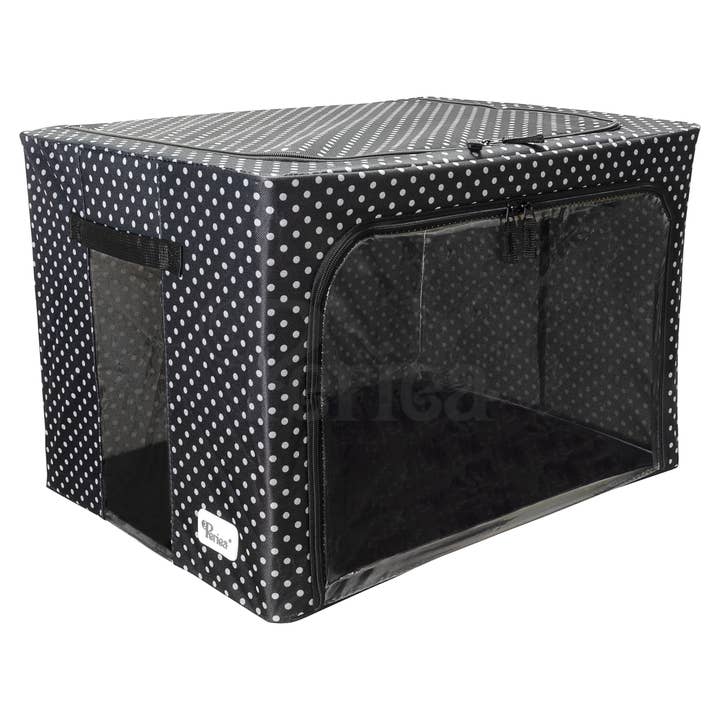 Periea – wholesale Storage Bin – Periea 'Beau' Metal Frame Folding Storage Bin0