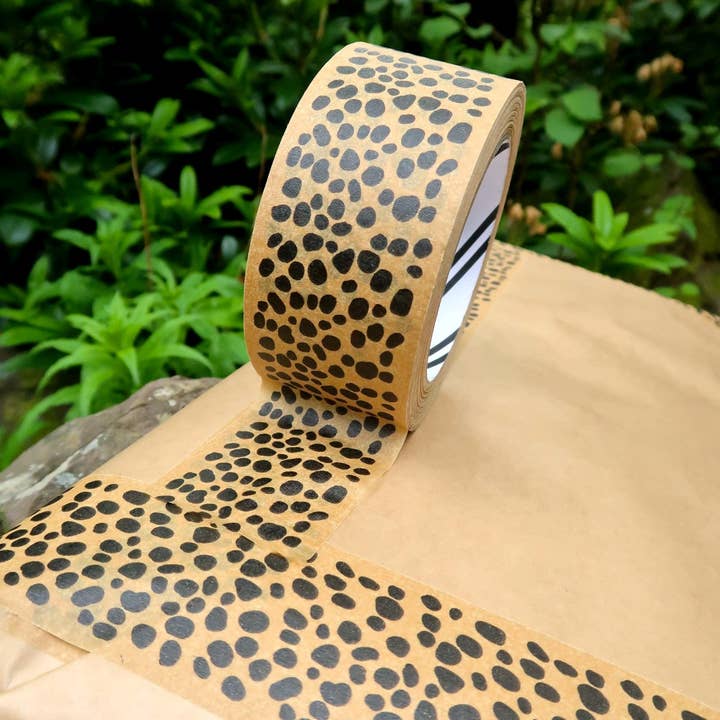 Cascayde - Wholesale Tape - Animal Print Paper Tape 48mm - Eco Friendly Packaging Tape