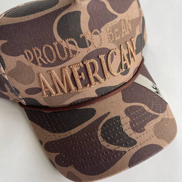 America250🇺🇸 ORGULHOSO DE SER AMERICANO Boné Vintage de Caminhoneiro por atacado de AshleighDesignCo