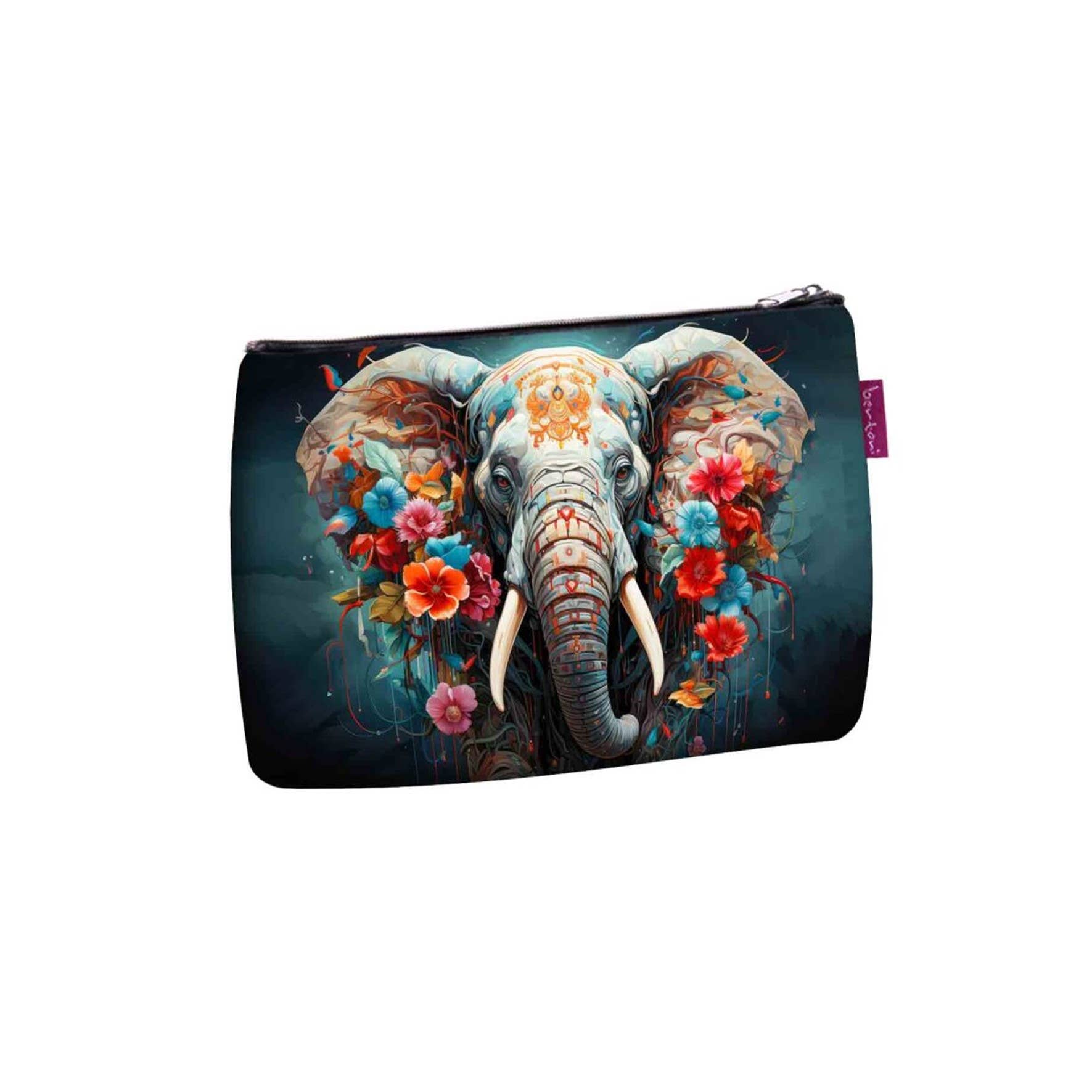 IngrossoBertoni by INCI Srl - Wholesale Makeup/Cosmetic Bag - Elephant Canvas Clutch Bag Solo Bertoni Line