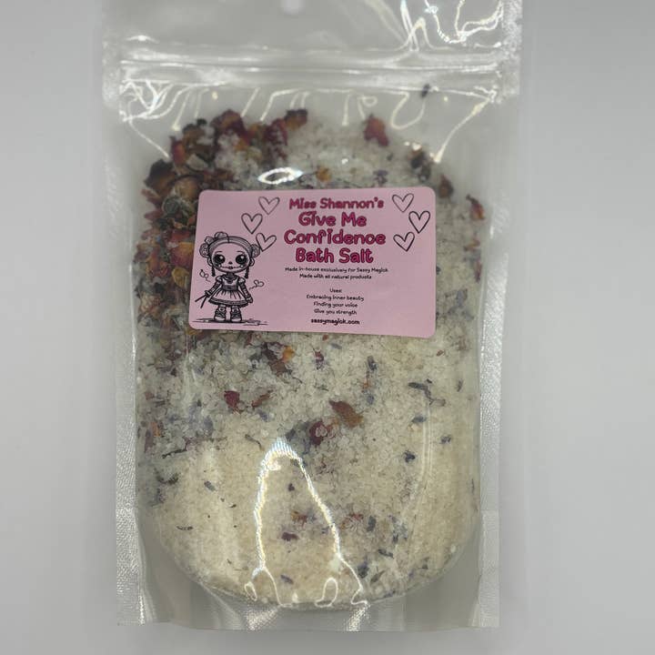 Sels de bain de Miss Shannon - Donne-moi confiance pour la vente par Sassy Magick