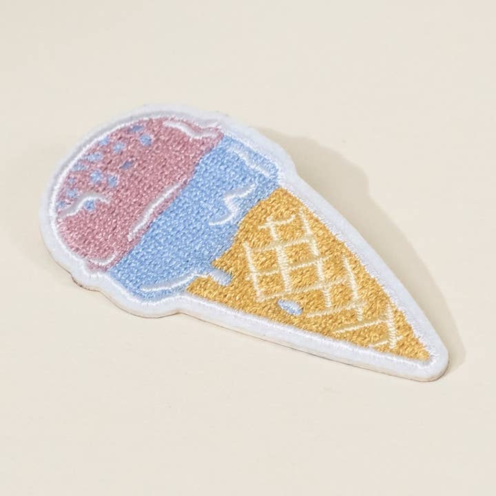 Coco Village - Wholesale Patch - Reusable Stick-On Patch - Ice cream0