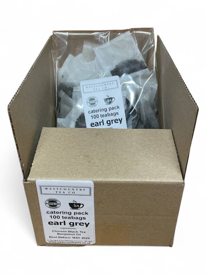 100 x Catering Earl Grey - Time Out Tea Bags for wholesale by Westcountry Tea Co.