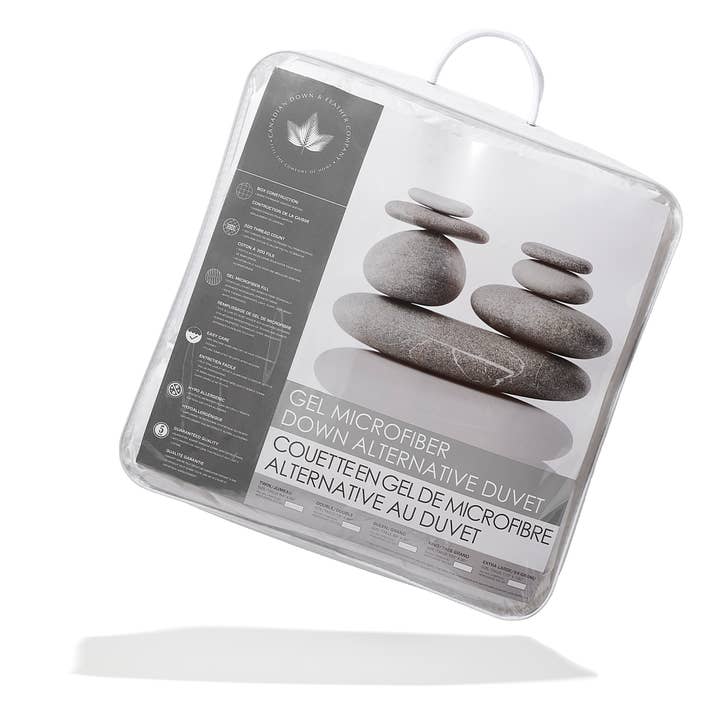 Canadian Down & Feather Company - Vente Housses de couette - Couette alternative en duvet microfibre gel1