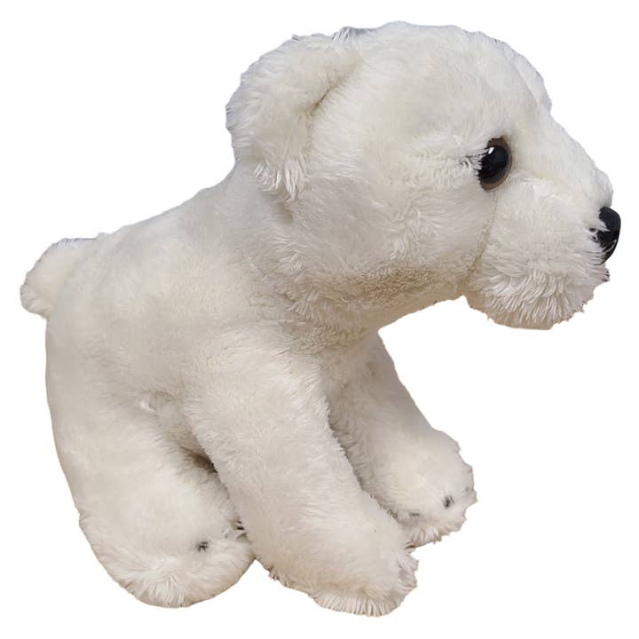 Canned Gifts - Wholesale Stuffed/plush toy – Kids & baby - Snowball the Canned Polar Bear Stuffed Animal Plush w/Jokes4