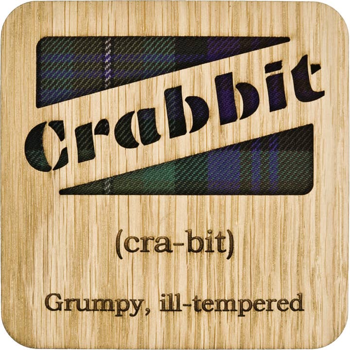 Crabbit Square Coaster | LCR52 for wholesale by LT Creations