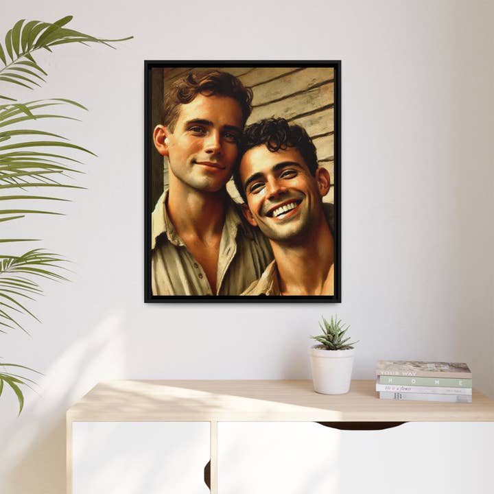 Walt & Pete - Wholesale Art Print - Missing Art Studies - Grant 01031