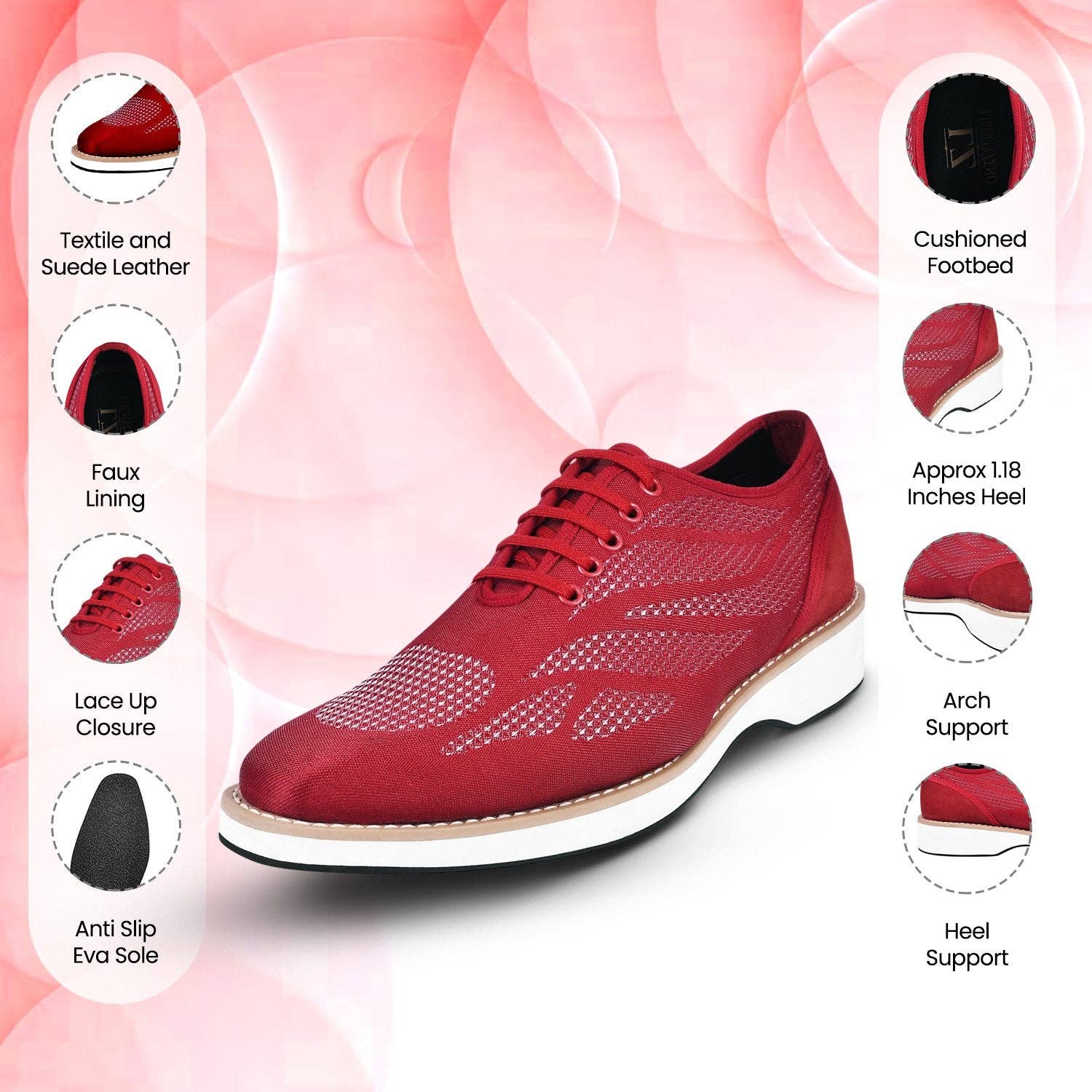 LIBERTYZENO - Wholesale Loafers - Men's - Lava Singh Mens Casual Textile Printed Buckle Shoes46