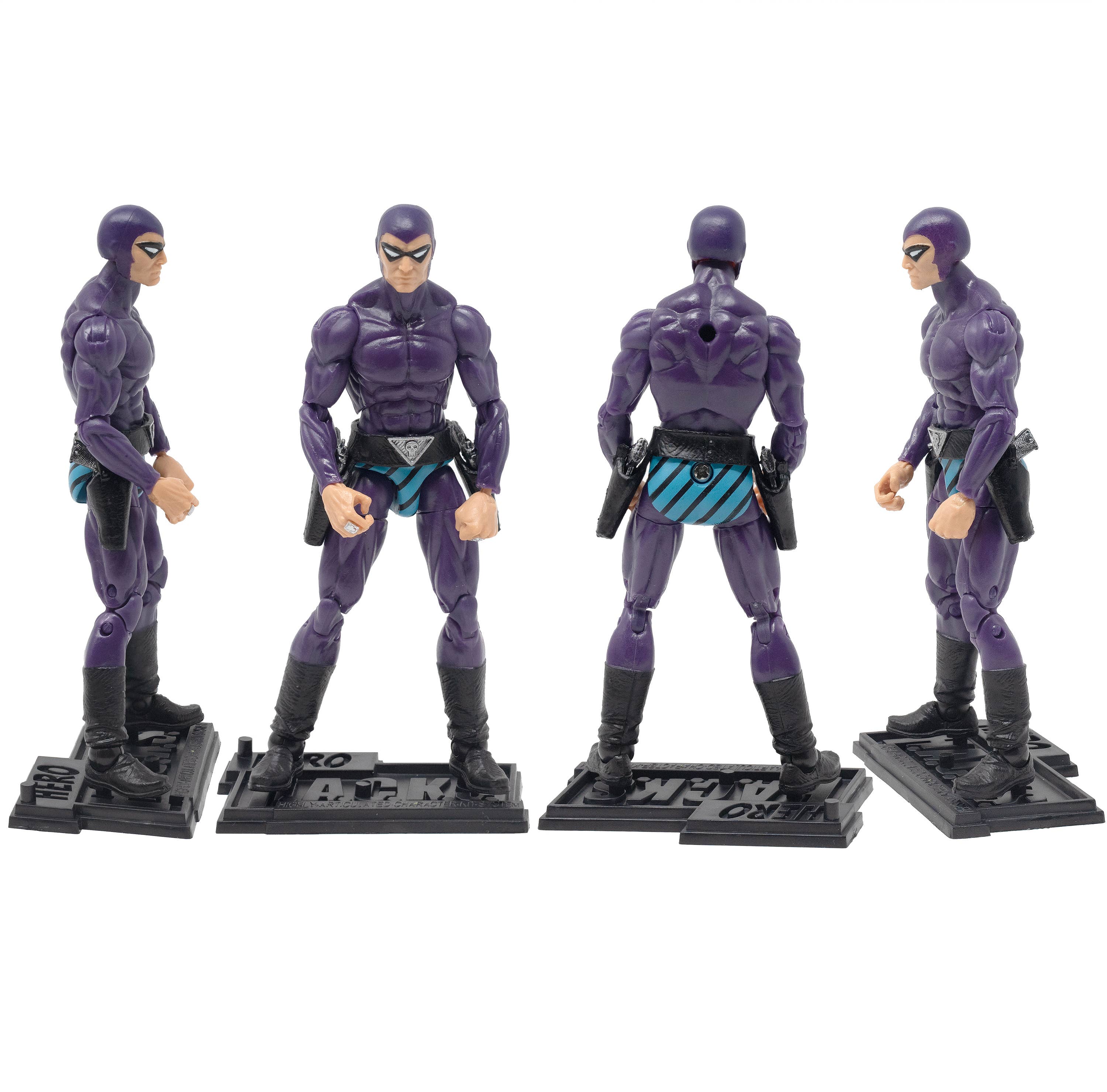 Boss Fight Studio Llc - Wholesale Figurine Toy - Kids - LOOK! $3 Hero H.A.C.K.S. Phantom Action Figure! Phantom Wv13