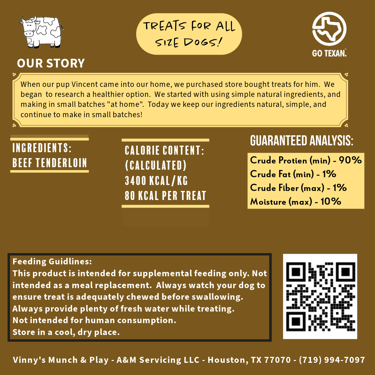 Vinny's Munch & Play - Wholesale Pet Treats - Dog - Beef Dog Jerky3