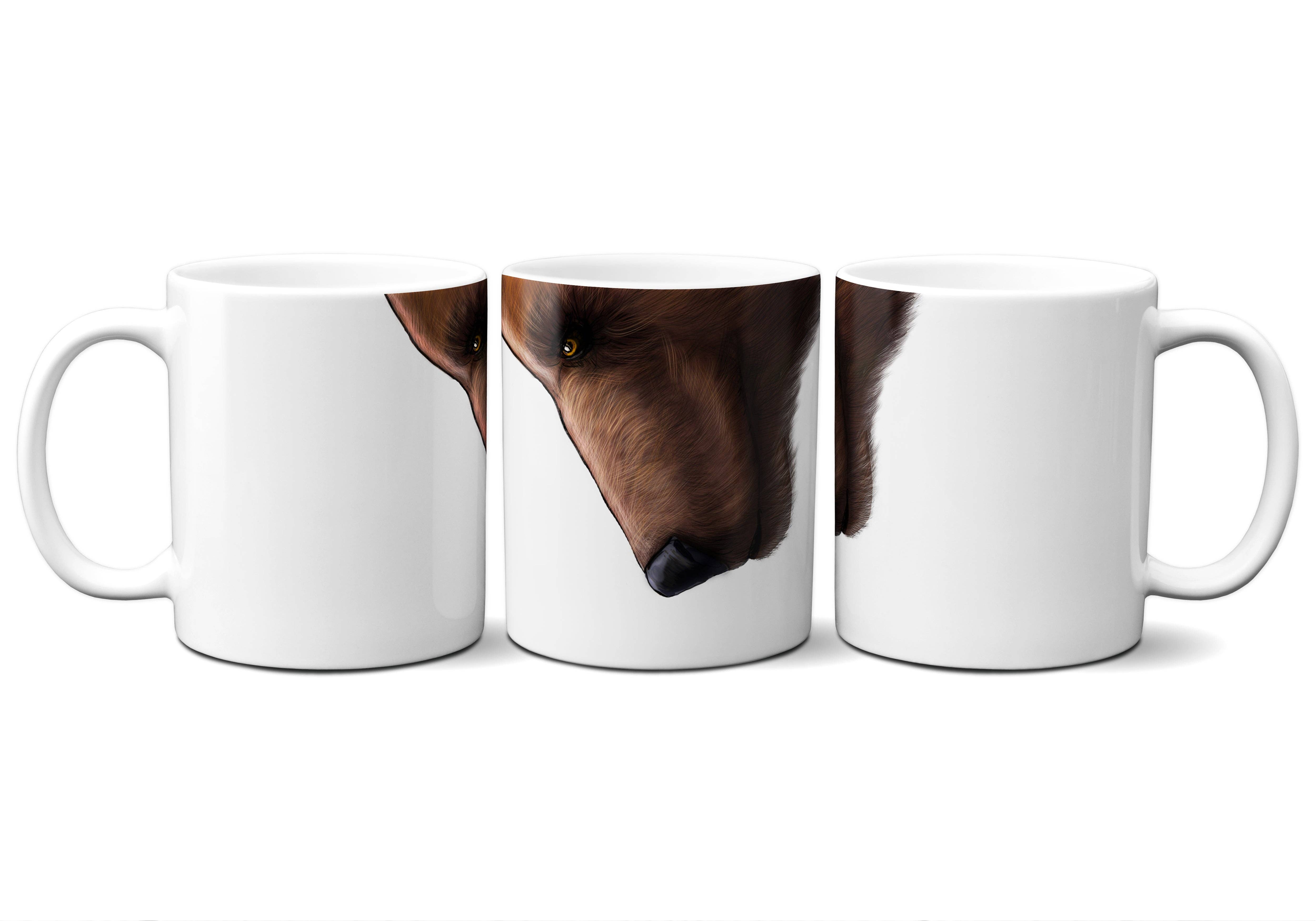 American Brand Studio – Engroshandel Kaffekrus – Grizzly Bear af Snout Mugs®2