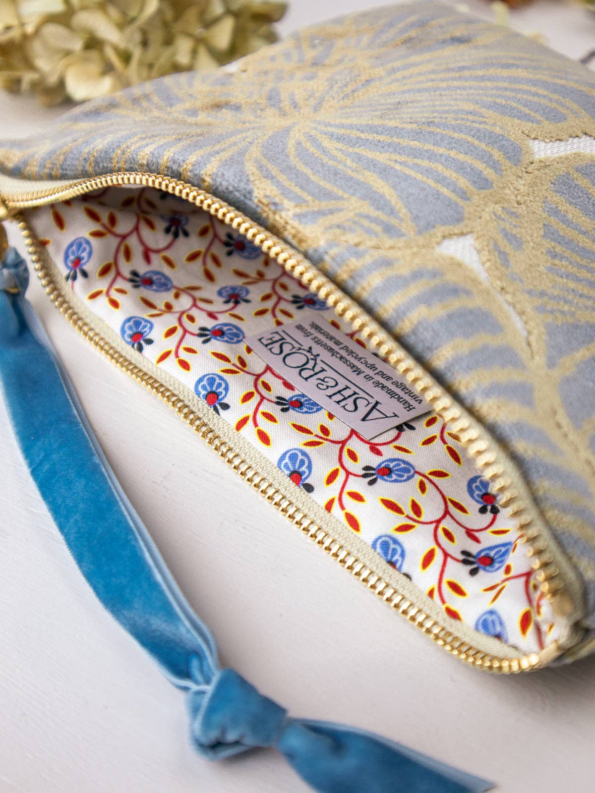 Ash & Rose - Vendita all'ingrosso Braccialetti - Portafoglio da polso Blossoms in velluto2