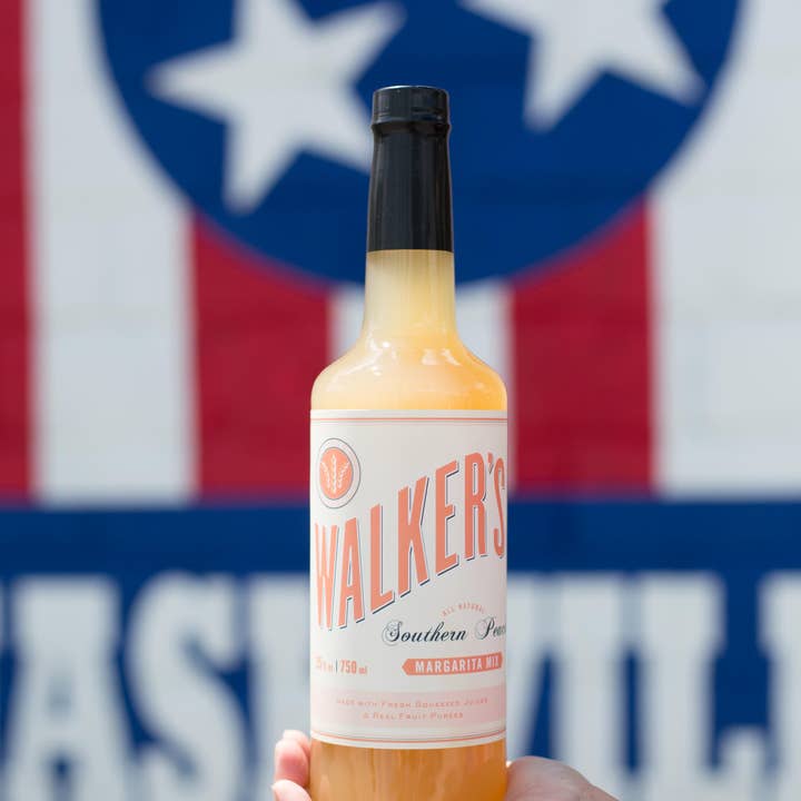 Walker Feed Co. - Wholesale Cocktail Mix/Syrup - 25 oz Southern Peach Margarita Mixer