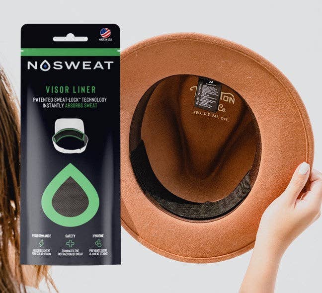 NoSweat - Wholesale Hat Accessory - Men's - Cowboy Hat Liners3